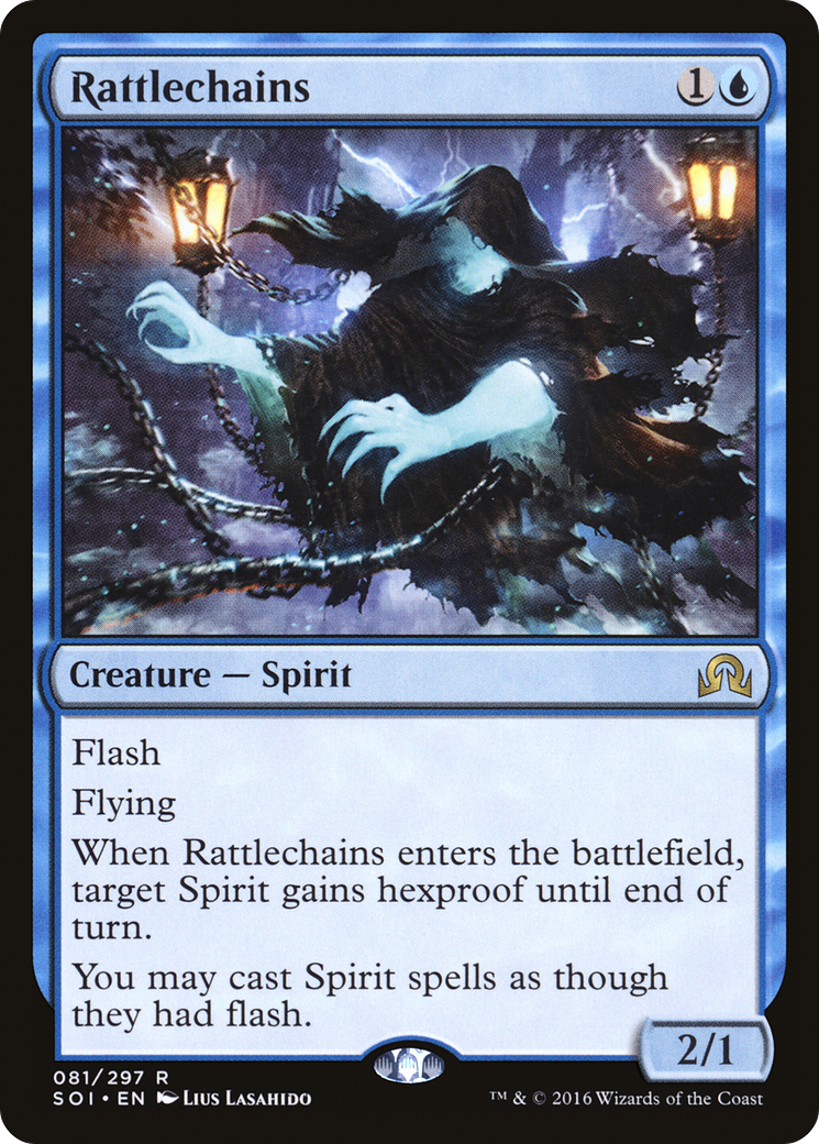 Rattlechains (SOI-081) - Shadows over Innistrad Foil - Premium MTG Single from Wizards of the Coast - Just $0.43! Shop now at Game Crave Tournament Store