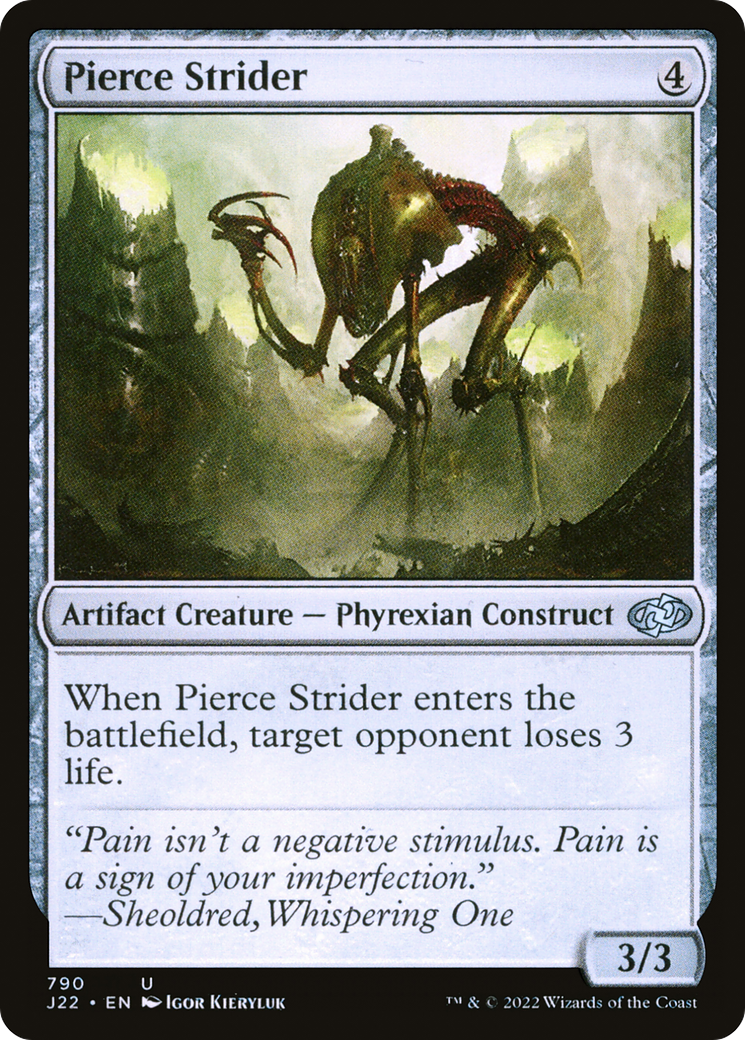 Pierce Strider (J22-790) - Jumpstart 2022 - Premium MTG Single from Wizards of the Coast - Just $0.08! Shop now at Game Crave Tournament Store