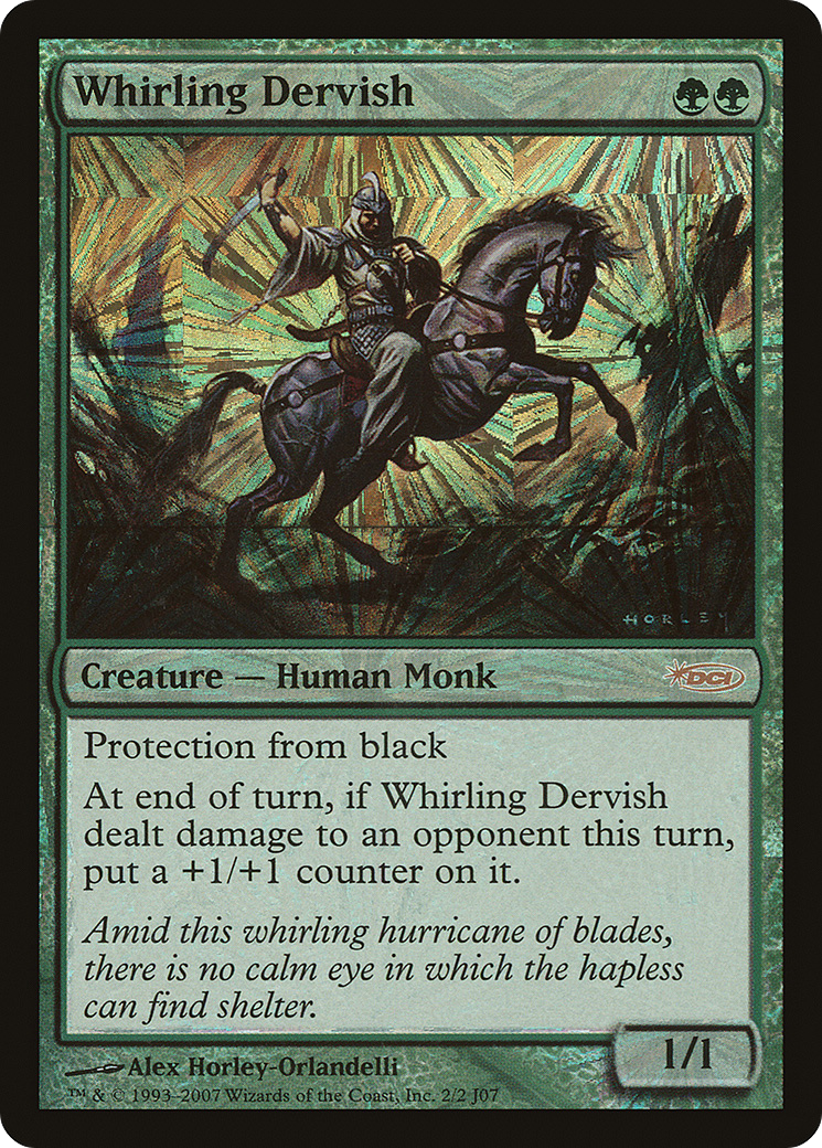 Whirling Dervish (PSUS-015) - Junior Super Series Foil - Premium MTG Single from Wizards of the Coast - Just $0.38! Shop now at Game Crave Tournament Store