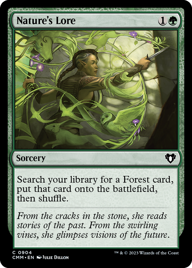 Nature's Lore (CMM-904) - Commander Masters - Premium MTG Single from Wizards of the Coast - Just $0.82! Shop now at Game Crave Tournament Store
