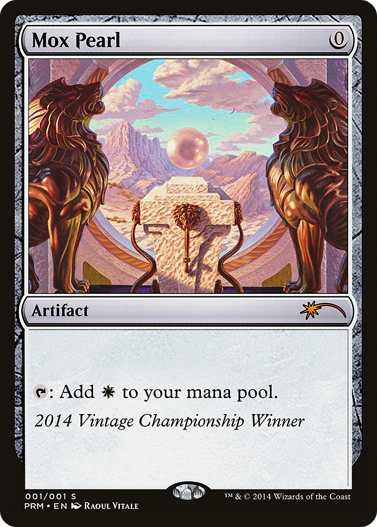 Mox Pearl (OVNT-2014) - Vintage Championship - Premium MTG Single from Wizards of the Coast - Just $0! Shop now at Game Crave Tournament Store