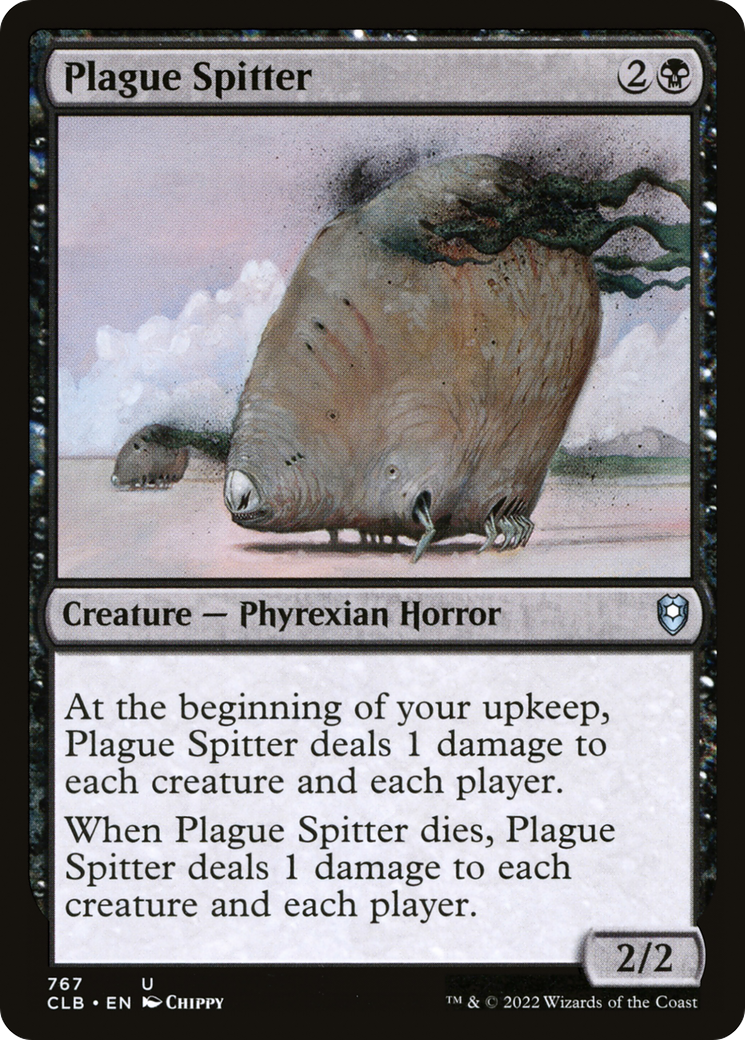 Plague Spitter (CLB-767) - Commander Legends: Battle for Baldur's Gate - Premium MTG Single from Wizards of the Coast - Just $0.25! Shop now at Game Crave Tournament Store