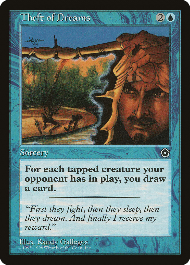 Theft of Dreams (P02-055) - Portal Second Age - Premium MTG Single from Wizards of the Coast - Just $0.66! Shop now at Game Crave Tournament Store