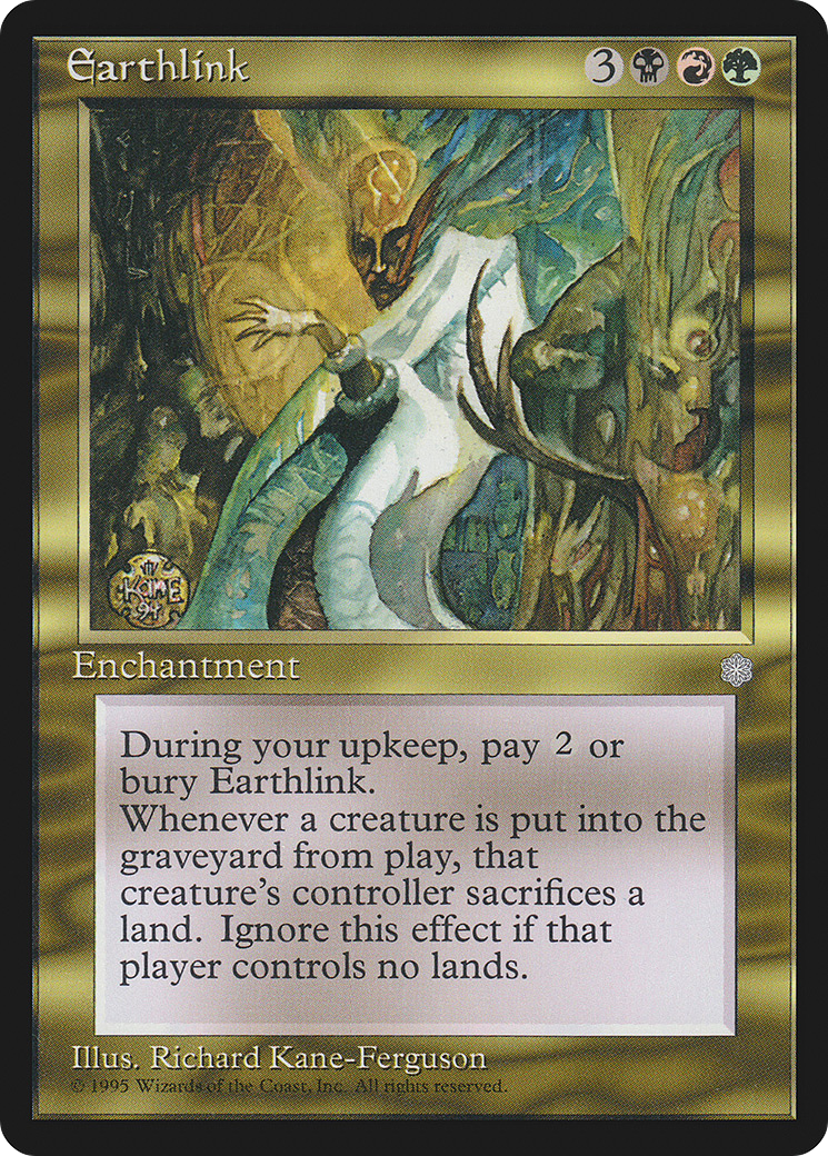 Earthlink (ICE-285) - Ice Age - Premium MTG Single from Wizards of the Coast - Just $0.18! Shop now at Game Crave Tournament Store