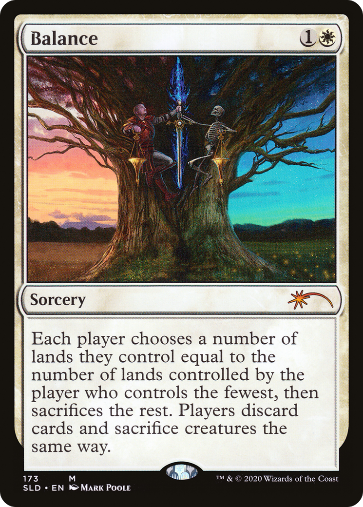 Balance (SLD-173) - Secret Lair Drop - Premium MTG Single from Wizards of the Coast - Just $0.95! Shop now at Game Crave Tournament Store
