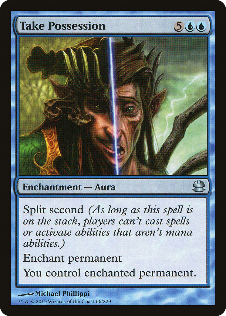 Take Possession (MMA-066) - Modern Masters - Premium MTG Single from Wizards of the Coast - Just $0.08! Shop now at Game Crave Tournament Store