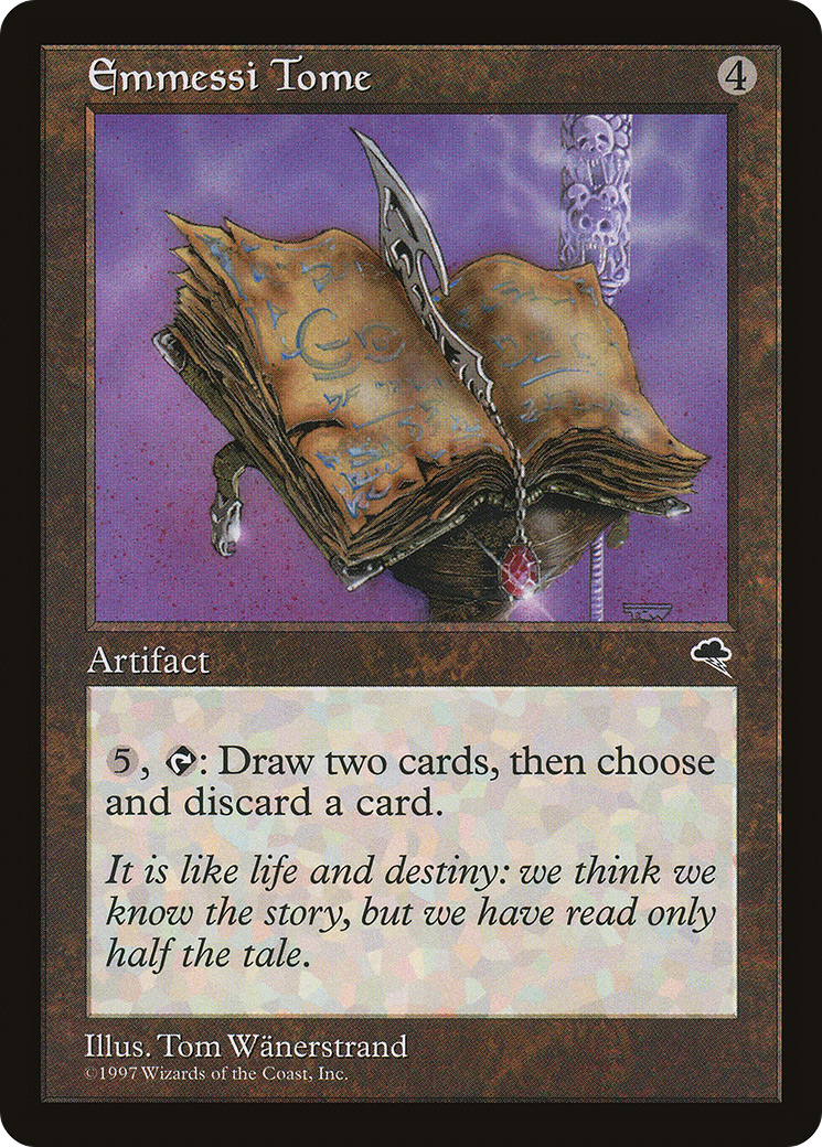 Emmessi Tome (TMP-284) - Tempest - Premium MTG Single from Wizards of the Coast - Just $0.08! Shop now at Game Crave Tournament Store