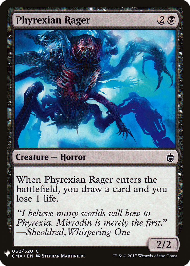 Phyrexian Rager (MB1-732) - Mystery Booster - Premium MTG Single from Wizards of the Coast - Just $0.08! Shop now at Game Crave Tournament Store