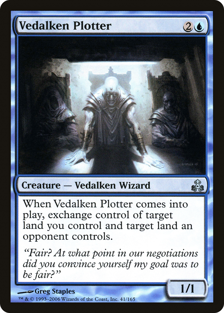 Vedalken Plotter (GPT-041) - Guildpact Foil - Premium MTG Single from Wizards of the Coast - Just $3.45! Shop now at Game Crave Tournament Store