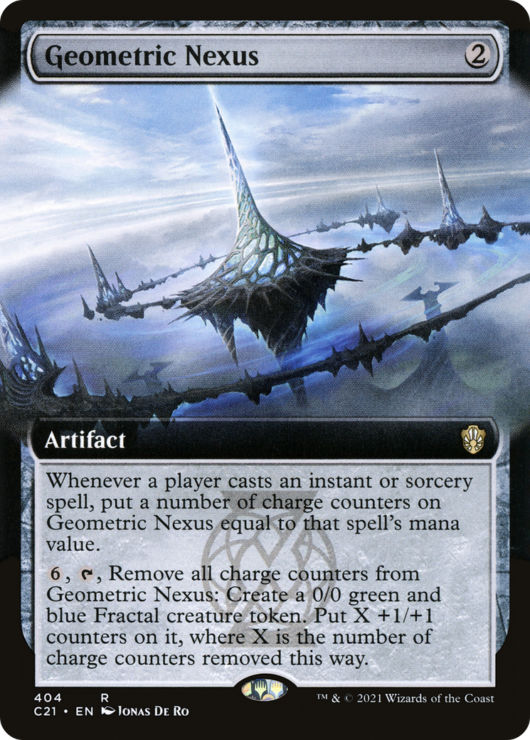 Geometric Nexus (C21-404) - Commander 2021: (Extended Art) - Premium MTG Single from Wizards of the Coast - Just $0.08! Shop now at Game Crave Tournament Store