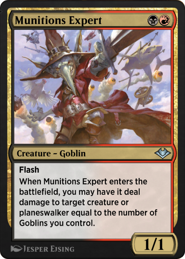 Munitions Expert (J21-705) - Jumpstart: Historic Horizons - Premium MTG Single from Wizards of the Coast - Just $0! Shop now at Game Crave Tournament Store