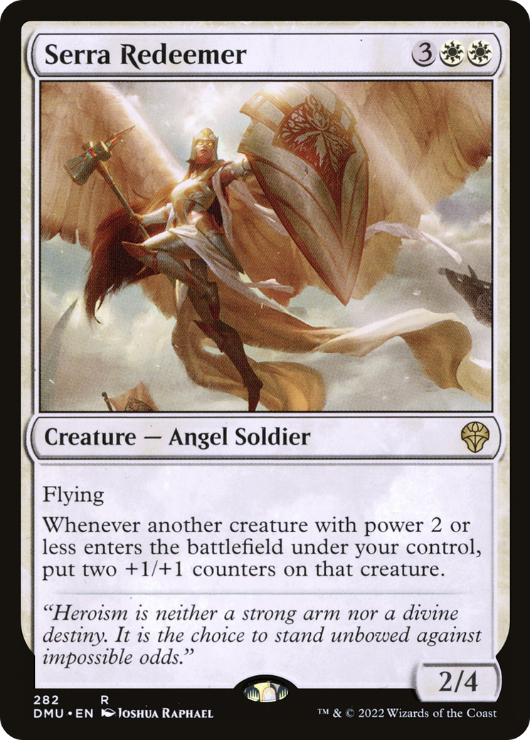Serra Redeemer (DMU-282) - Dominaria United Foil - Premium MTG Single from Wizards of the Coast - Just $0.66! Shop now at Game Crave Tournament Store