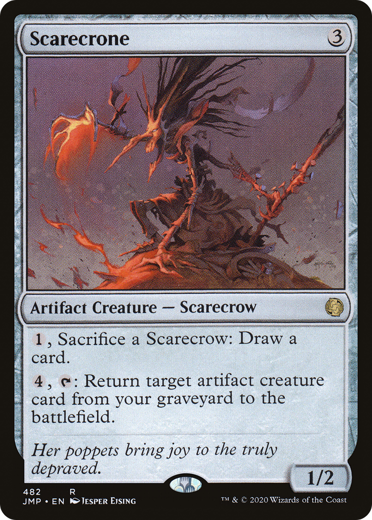 Scarecrone (JMP-482) - Jumpstart - Premium MTG Single from Wizards of the Coast - Just $0.57! Shop now at Game Crave Tournament Store