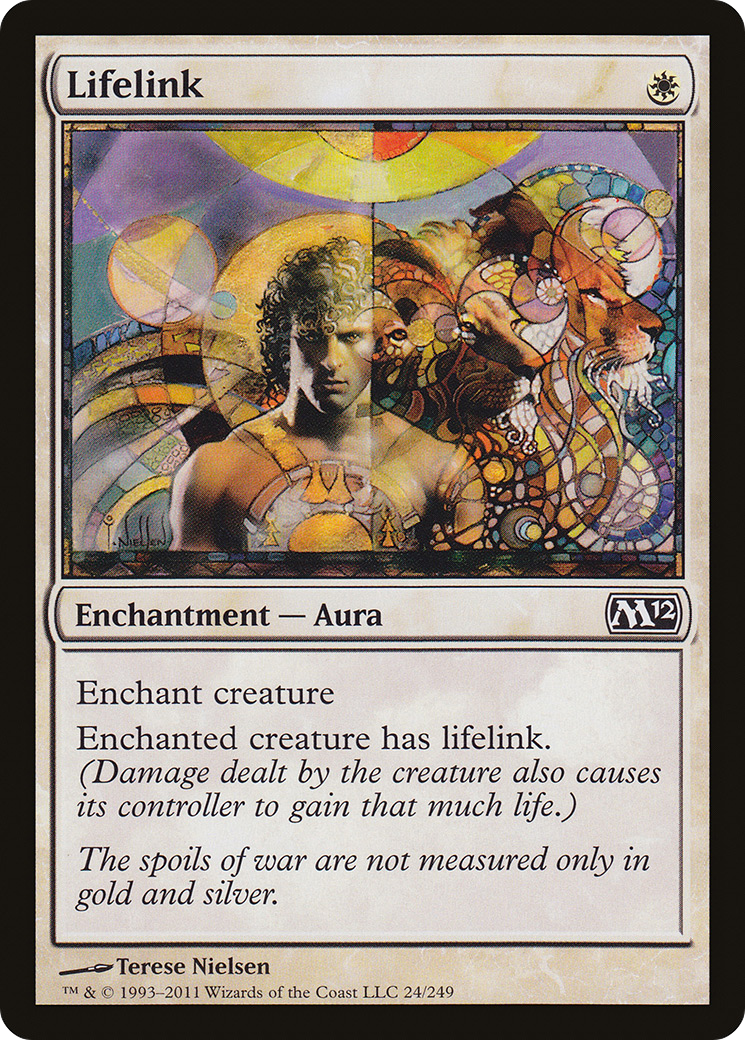 Lifelink (M12-024) - Magic 2012 - Premium MTG Single from Wizards of the Coast - Just $0.08! Shop now at Game Crave Tournament Store