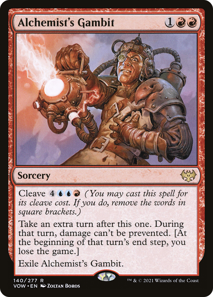 Alchemist's Gambit (VOW-140) - Innistrad: Crimson Vow - Premium MTG Single from Wizards of the Coast - Just $0.08! Shop now at Game Crave Tournament Store