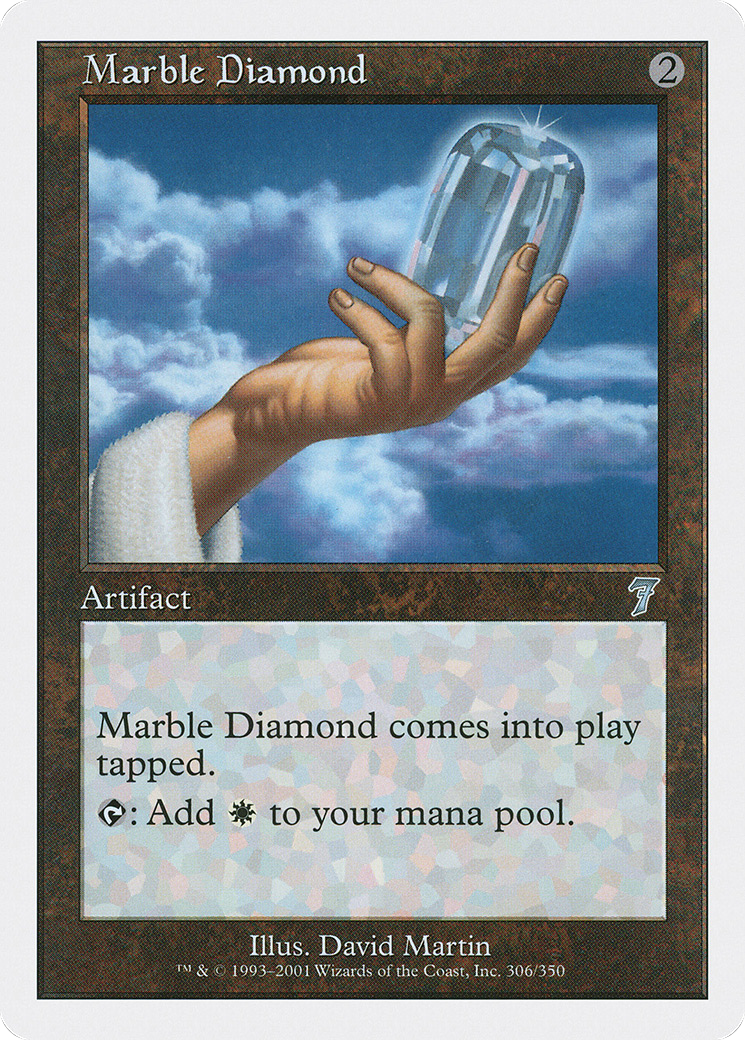 Marble Diamond (7ED-306) - Seventh Edition - Premium MTG Single from Wizards of the Coast - Just $0.11! Shop now at Game Crave Tournament Store