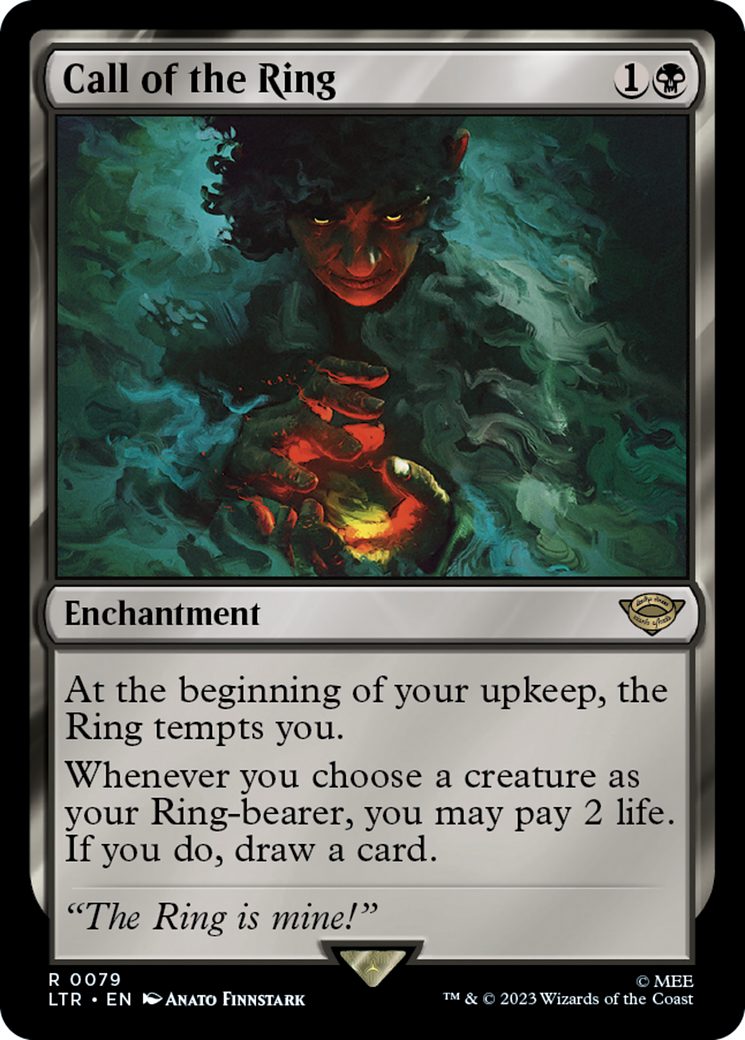 Call of the Ring (LTR-079) - The Lord of the Rings: Tales of Middle-earth - Premium MTG Single from Wizards of the Coast - Just $0.50! Shop now at Game Crave Tournament Store