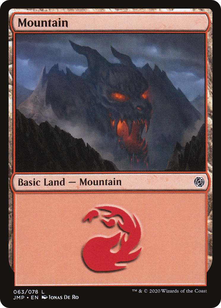 Mountain (JMP-063) - Jumpstart - Premium MTG Single from Wizards of the Coast - Just $0.08! Shop now at Game Crave Tournament Store
