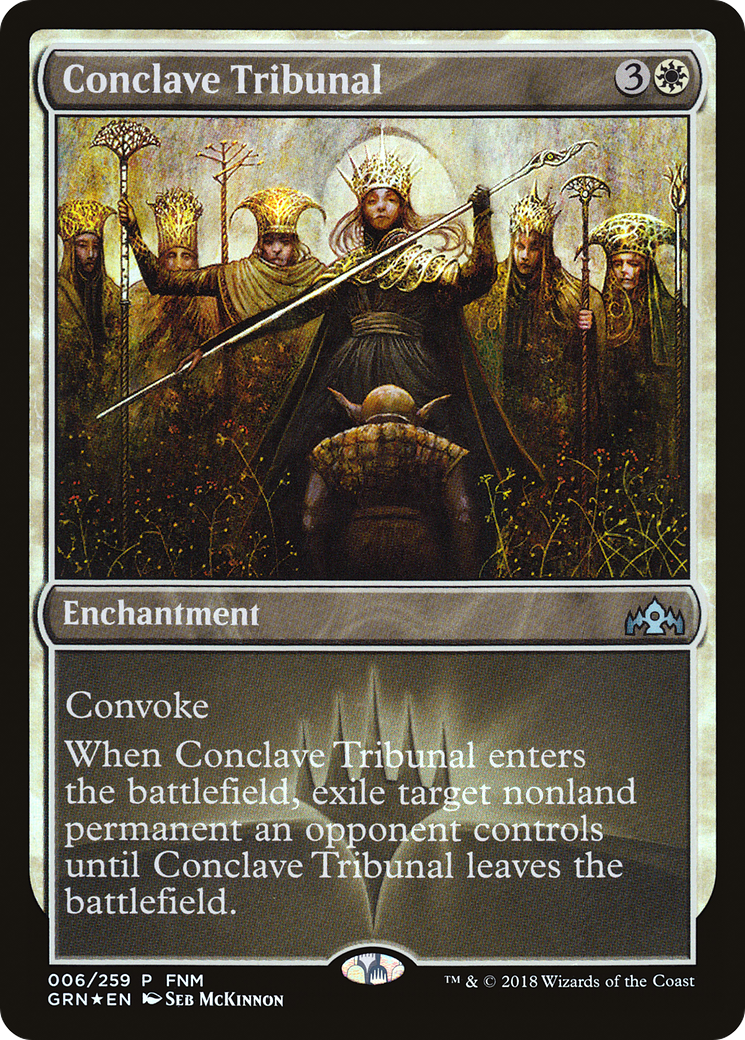 Conclave Tribunal (PGRN-006) - Guilds of Ravnica Promos Foil - Premium MTG Single from Wizards of the Coast - Just $0.08! Shop now at Game Crave Tournament Store