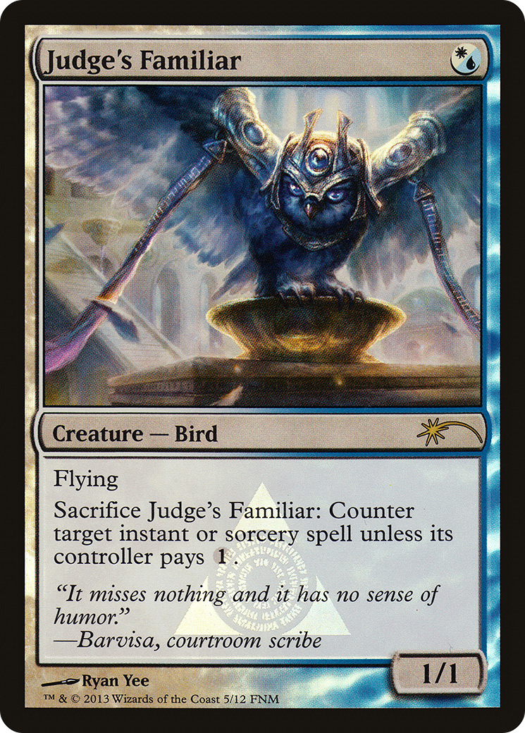 Judge's Familiar (F13-005) - Friday Night Magic 2013 Foil - Premium MTG Single from Wizards of the Coast - Just $0.58! Shop now at Game Crave Tournament Store