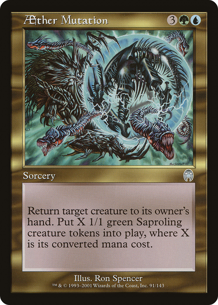 Aether Mutation (APC-091) - Apocalypse - Premium MTG Single from Wizards of the Coast - Just $0.08! Shop now at Game Crave Tournament Store