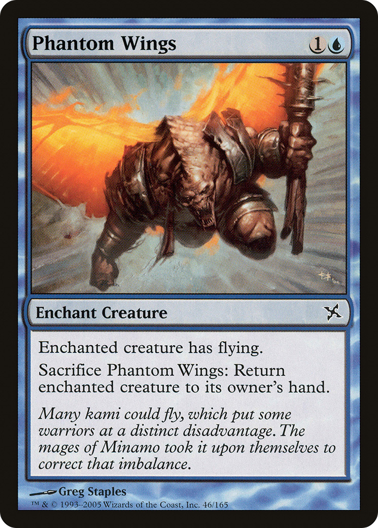 Phantom Wings (BOK-046) - Betrayers of Kamigawa - Premium MTG Single from Wizards of the Coast - Just $0.08! Shop now at Game Crave Tournament Store
