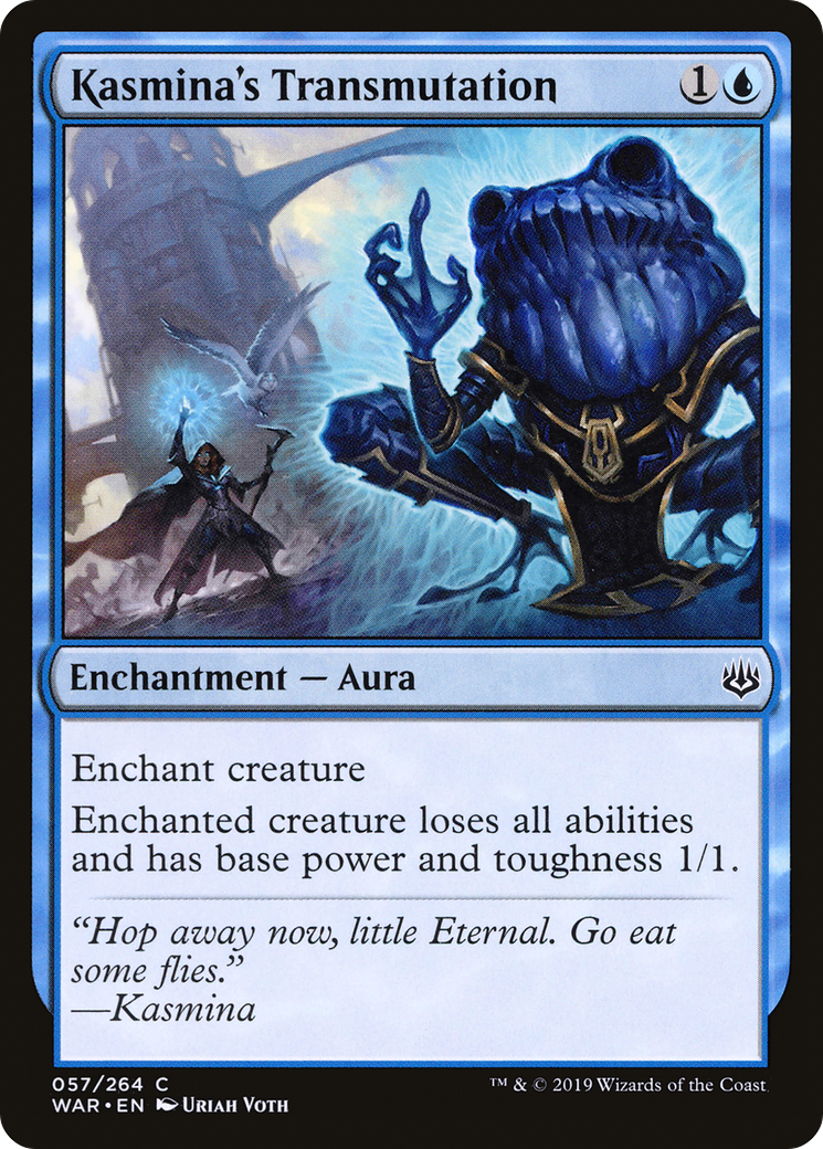 Kasmina's Transmutation (WAR-057) - War of the Spark - Premium MTG Single from Wizards of the Coast - Just $0.25! Shop now at Game Crave Tournament Store