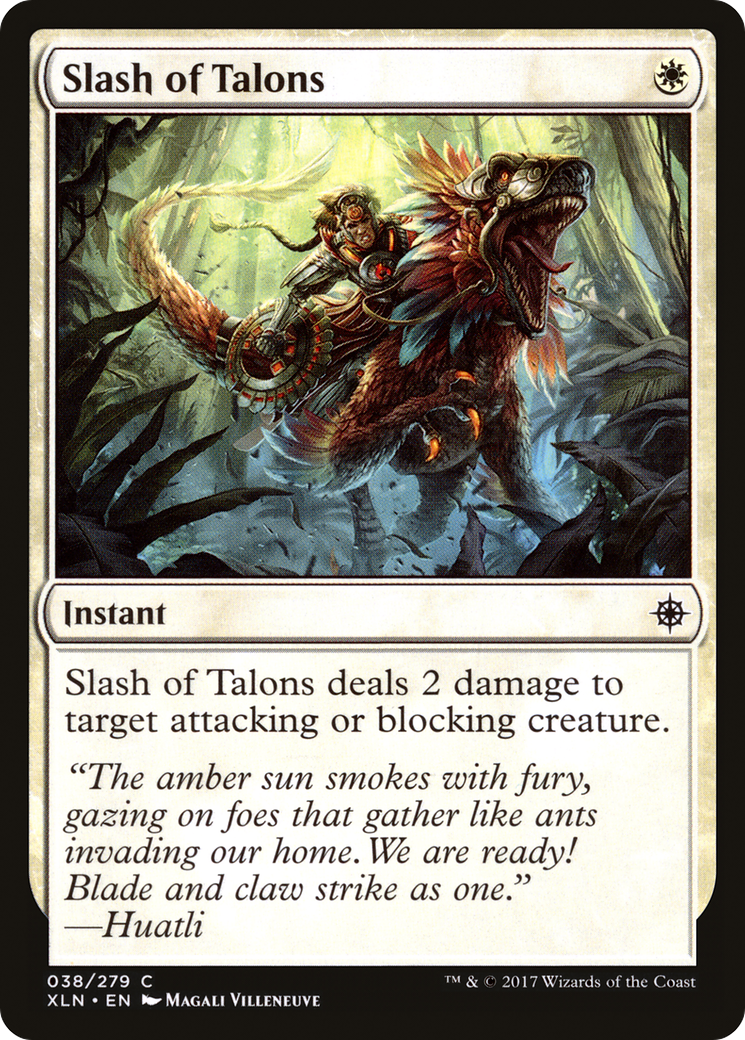 Slash of Talons (XLN-038) - Ixalan - Premium MTG Single from Wizards of the Coast - Just $0.25! Shop now at Game Crave Tournament Store