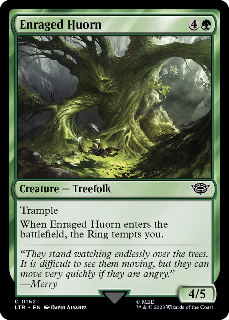 Enraged Huorn (LTR-162) - The Lord of the Rings: Tales of Middle-earth - Premium MTG Single from Wizards of the Coast - Just $0.08! Shop now at Game Crave Tournament Store