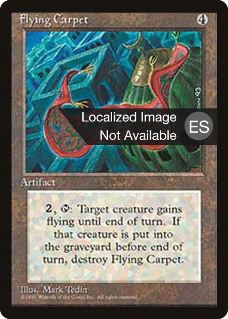 Flying Carpet (4BB-320) - Fourth Edition Foreign Black Border - Premium MTG Single from Wizards of the Coast - Just $0! Shop now at Game Crave Tournament Store