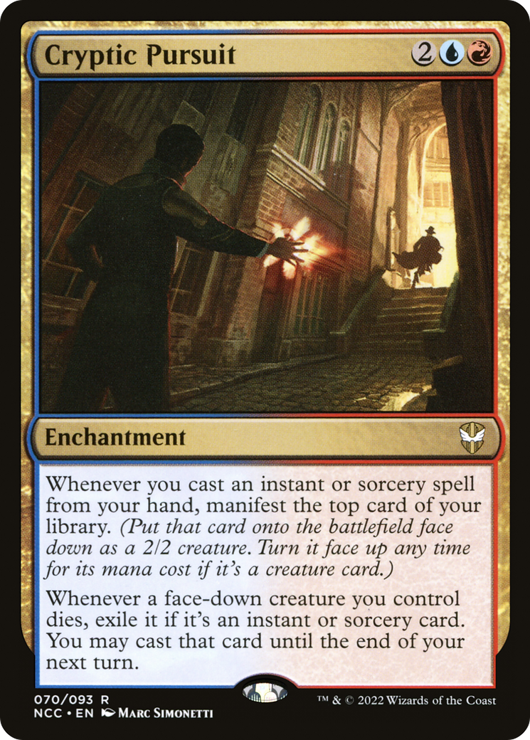 Cryptic Pursuit (NCC-070) - New Capenna Commander - Premium MTG Single from Wizards of the Coast - Just $0.08! Shop now at Game Crave Tournament Store
