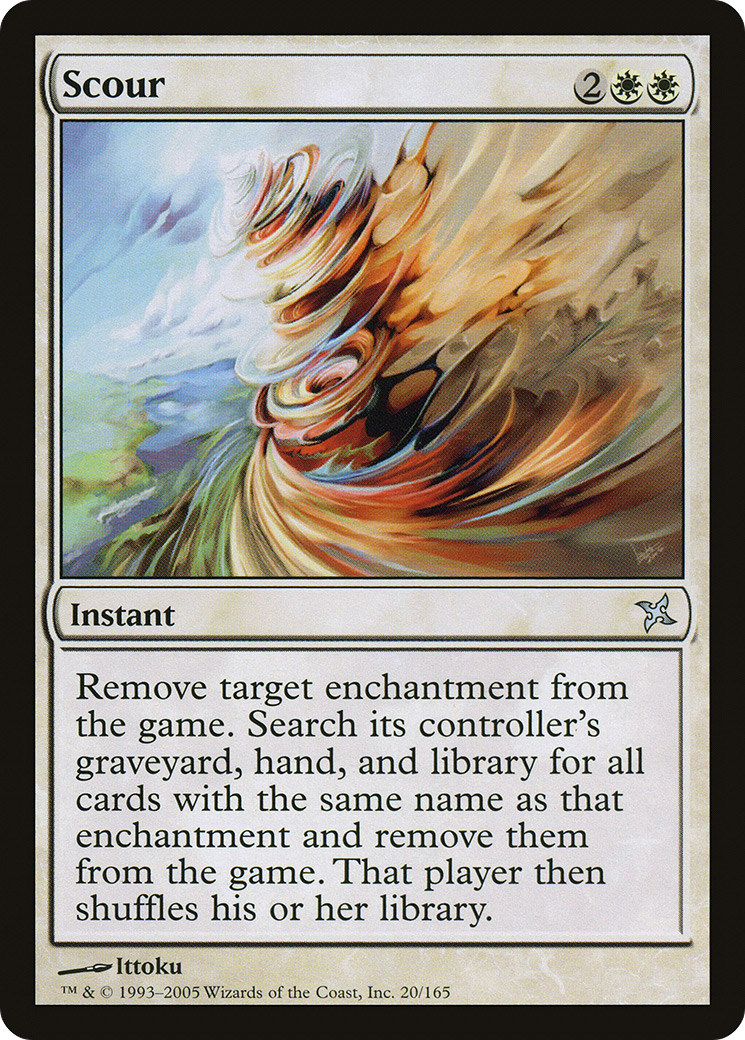 Scour (BOK-020) - Betrayers of Kamigawa - Premium MTG Single from Wizards of the Coast - Just $0.25! Shop now at Game Crave Tournament Store