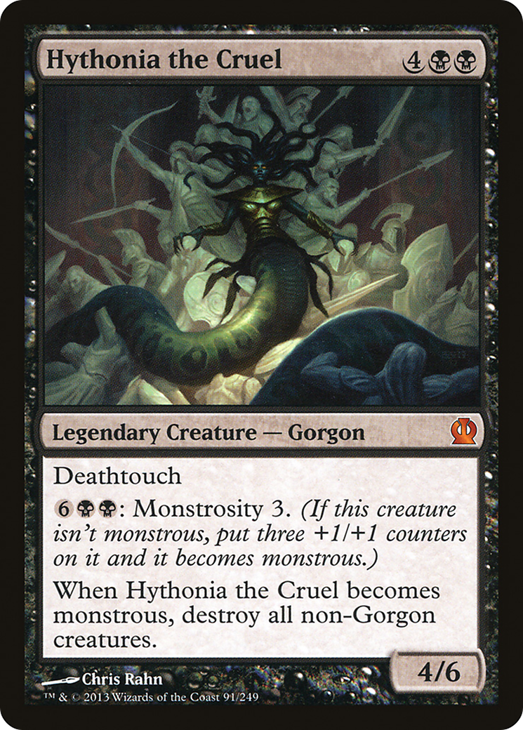 Hythonia the Cruel (THS-091) - Theros - Premium MTG Single from Wizards of the Coast - Just $0.11! Shop now at Game Crave Tournament Store