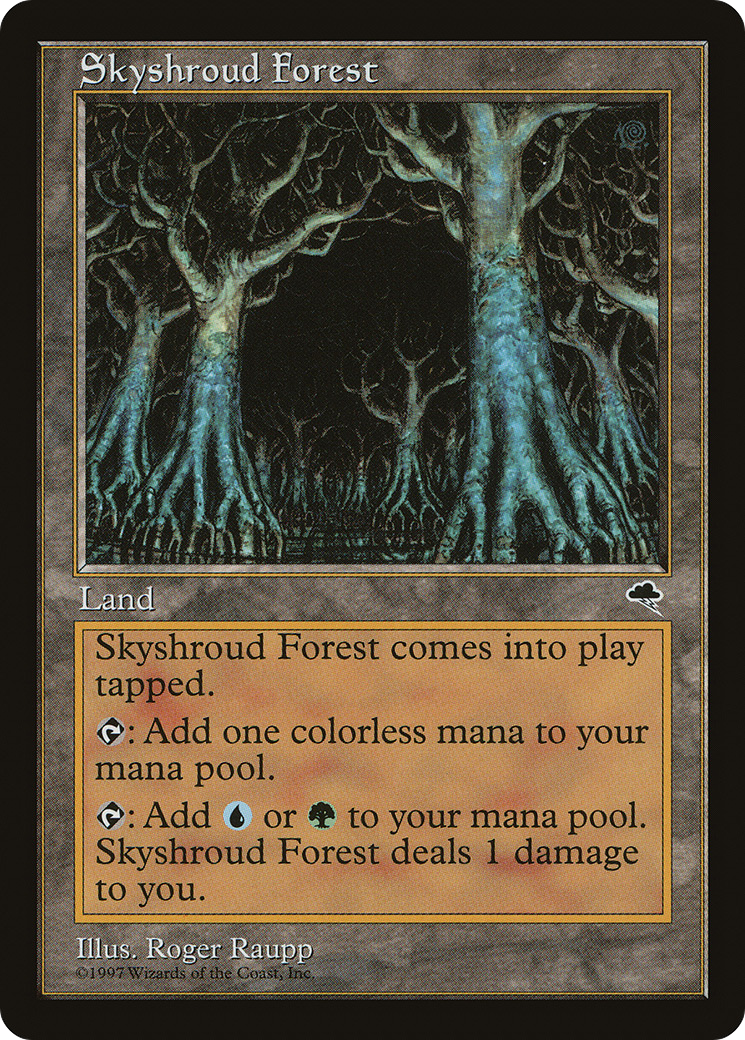 Skyshroud Forest (TMP-326) - Tempest - Premium MTG Single from Wizards of the Coast - Just $2.13! Shop now at Game Crave Tournament Store