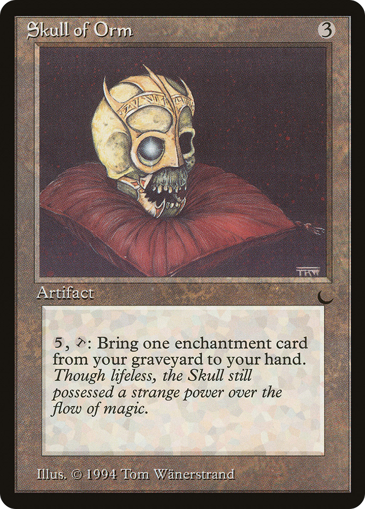 Skull of Orm (DRK-109) - The Dark - Premium MTG Single from Wizards of the Coast - Just $0.89! Shop now at Game Crave Tournament Store