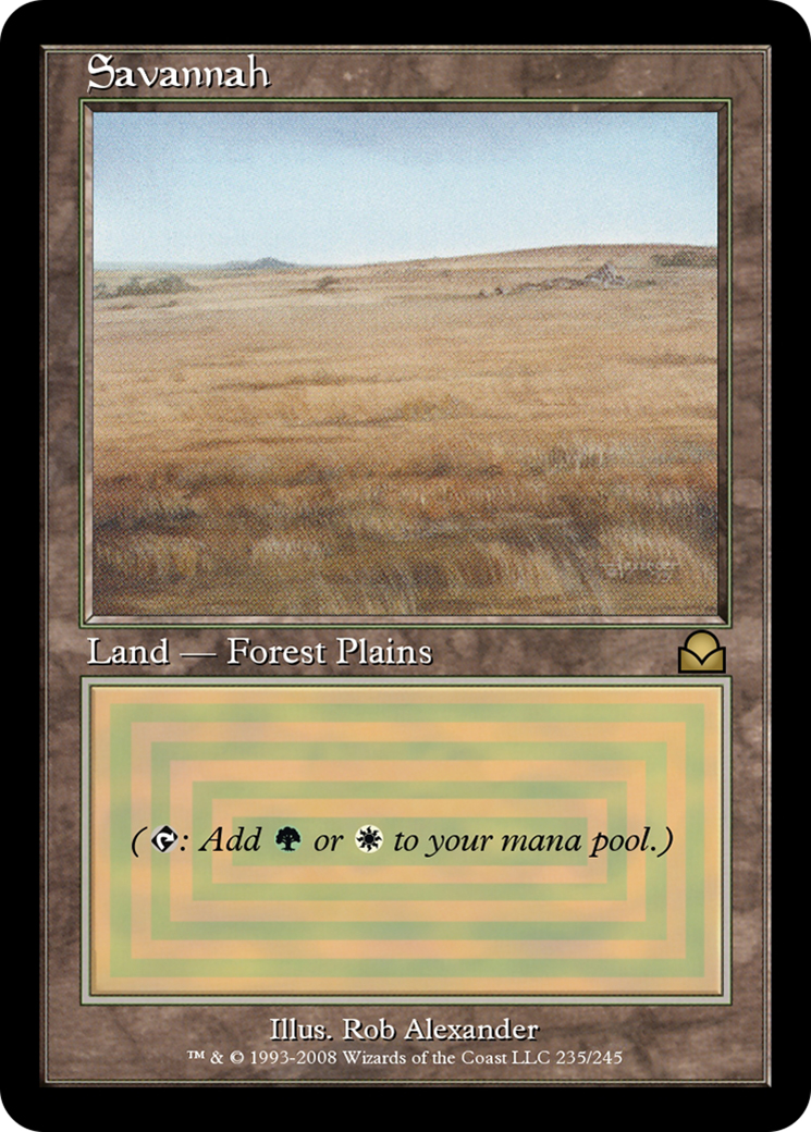 Savannah (ME2-235) - Masters Edition II - Premium MTG Single from Wizards of the Coast - Just $0! Shop now at Game Crave Tournament Store