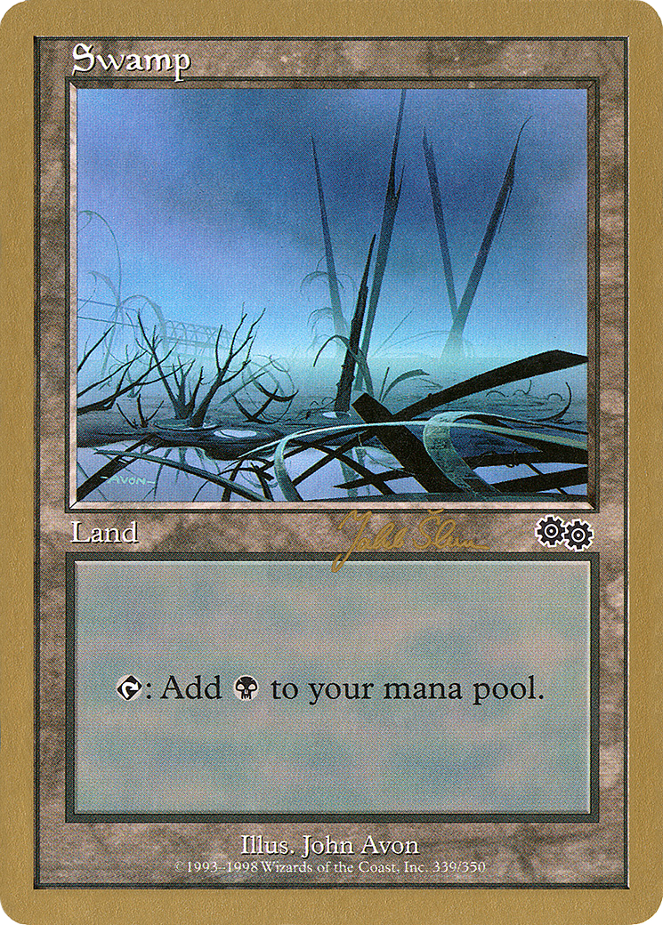 Swamp (WC99-JS339) - World Championship Decks 1999 - Premium MTG Single from Wizards of the Coast - Just $1.19! Shop now at Game Crave Tournament Store