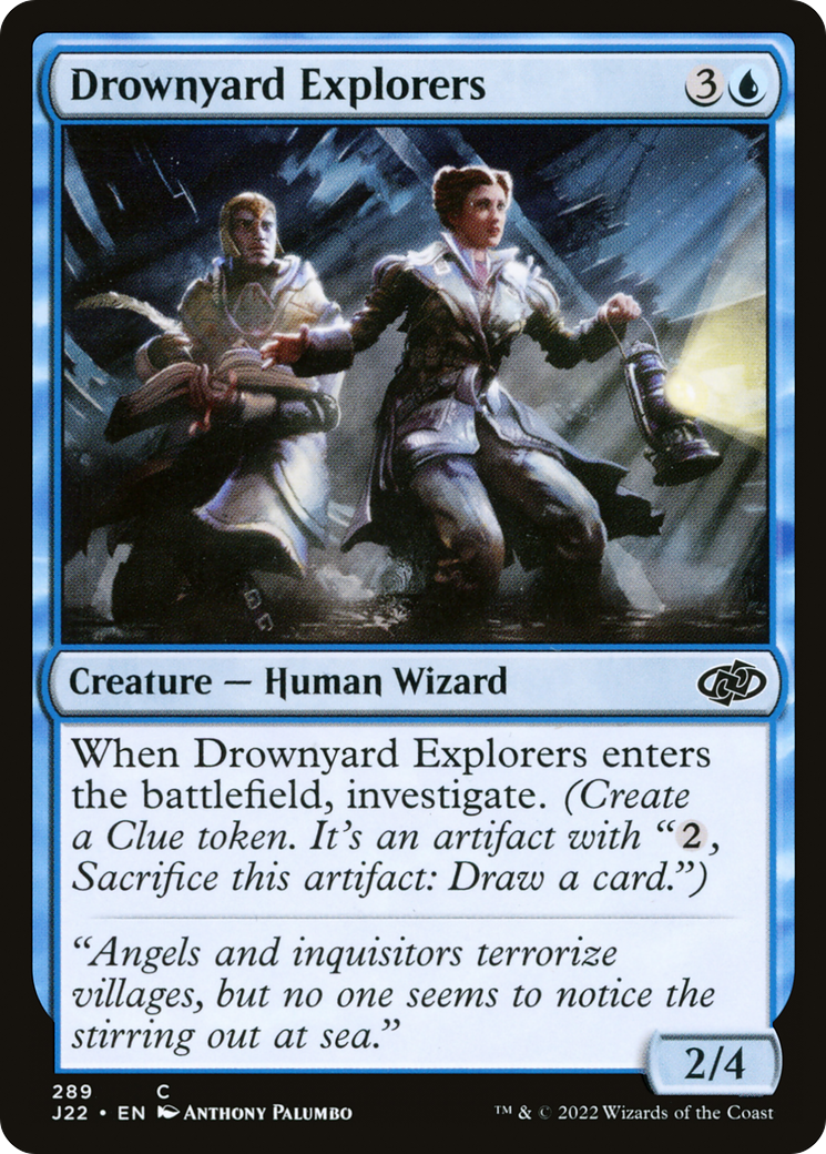 Drownyard Explorers (J22-289) - Jumpstart 2022 - Premium MTG Single from Wizards of the Coast - Just $0.08! Shop now at Game Crave Tournament Store