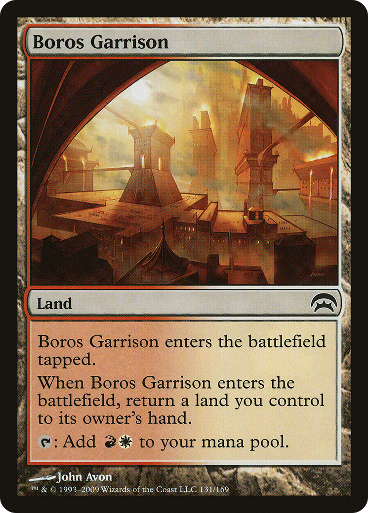 Boros Garrison (HOP-131) - Planechase - Premium MTG Single from Wizards of the Coast - Just $0.08! Shop now at Game Crave Tournament Store