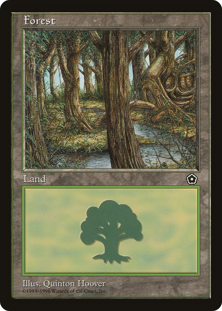 Forest (P02-164) - Portal Second Age - Premium MTG Single from Wizards of the Coast - Just $0.25! Shop now at Game Crave Tournament Store