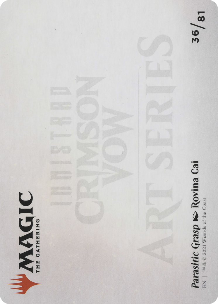 Parasitic Grasp // Parasitic Grasp (AVOW-036) - Crimson Vow Art Series (Borderless) - Premium MTG Single from Wizards of the Coast - Just $0! Shop now at Game Crave Tournament Store