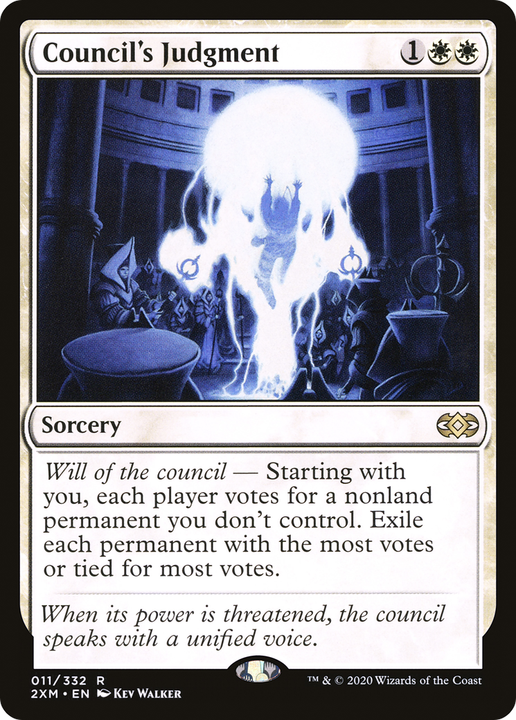 Council's Judgment (2XM-011) - Double Masters - Premium MTG Single from Wizards of the Coast - Just $0.34! Shop now at Game Crave Tournament Store