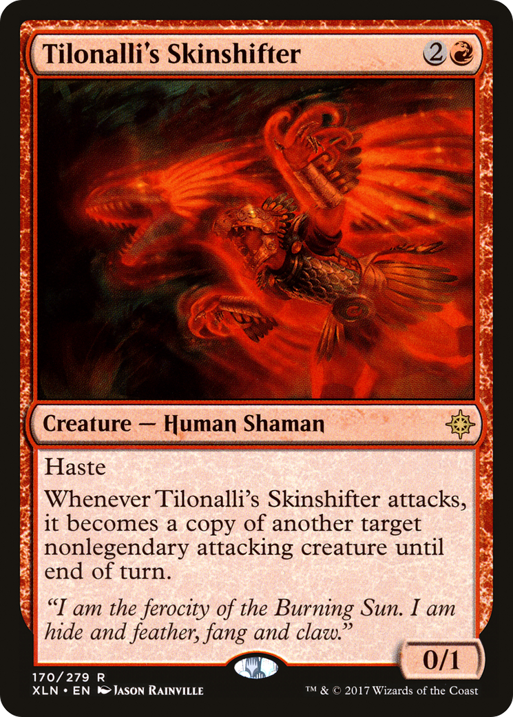 Tilonalli's Skinshifter (XLN-170) - Ixalan - Premium MTG Single from Wizards of the Coast - Just $0.08! Shop now at Game Crave Tournament Store