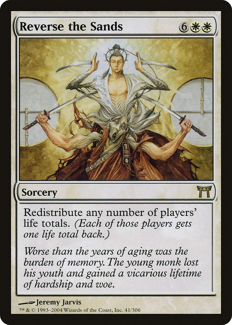 Reverse the Sands (CHK-041) - Champions of Kamigawa - Premium MTG Single from Wizards of the Coast - Just $0.14! Shop now at Game Crave Tournament Store