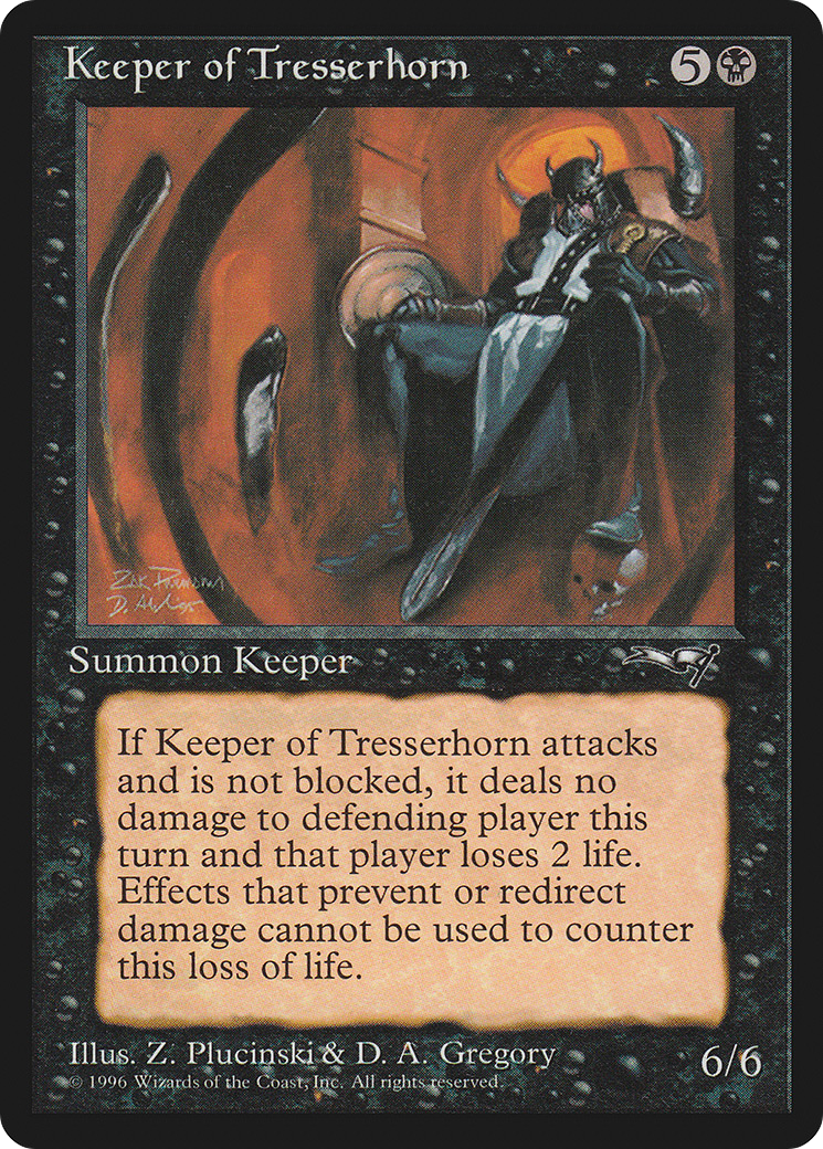Keeper of Tresserhorn (ALL-052) - Alliances - Premium MTG Single from Wizards of the Coast - Just $0.13! Shop now at Game Crave Tournament Store