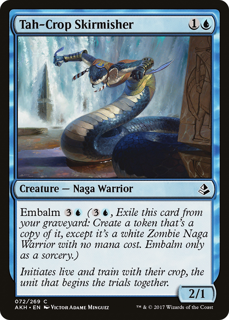 Tah-Crop Skirmisher (AKH-072) - Amonkhet Foil - Premium MTG Single from Wizards of the Coast - Just $0.08! Shop now at Game Crave Tournament Store