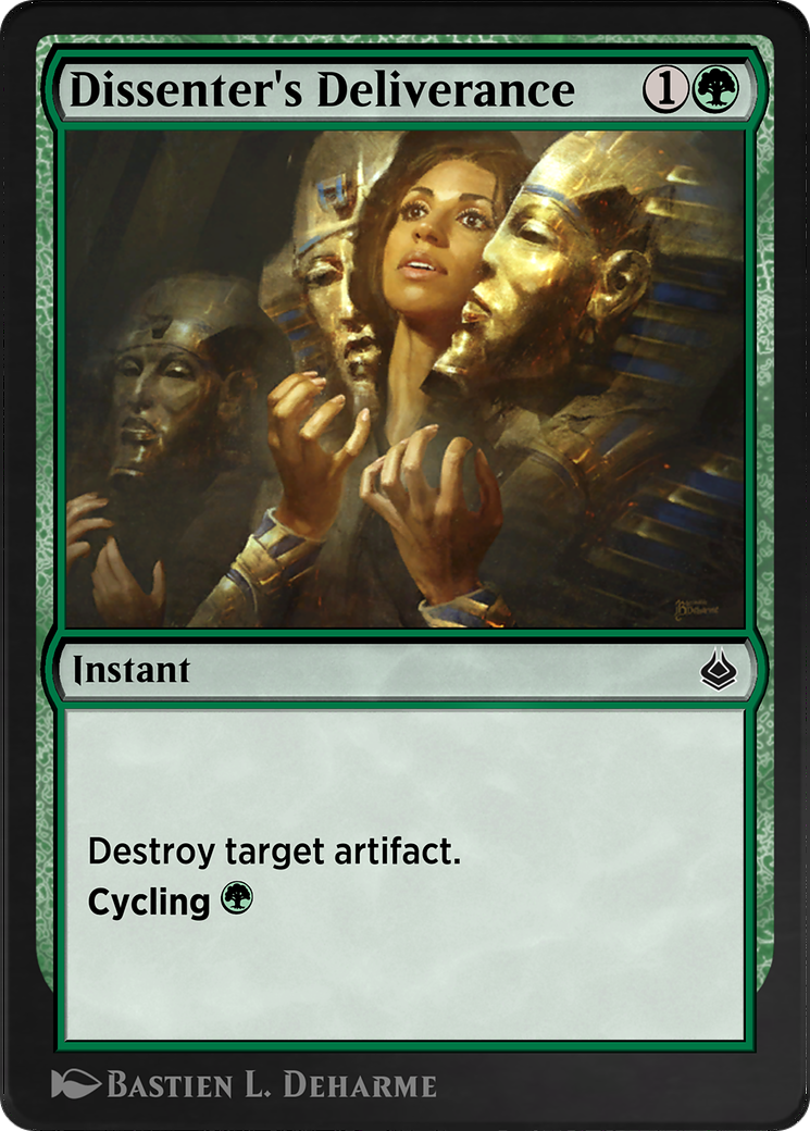 Dissenter's Deliverance (AKR-189) - Amonkhet Remastered - Premium MTG Single from Wizards of the Coast - Just $0! Shop now at Game Crave Tournament Store