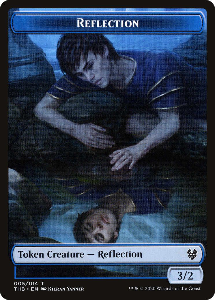 Reflection (TTHB-005) - Theros Beyond Death Tokens - Premium MTG Single from Wizards of the Coast - Just $0.25! Shop now at Game Crave Tournament Store