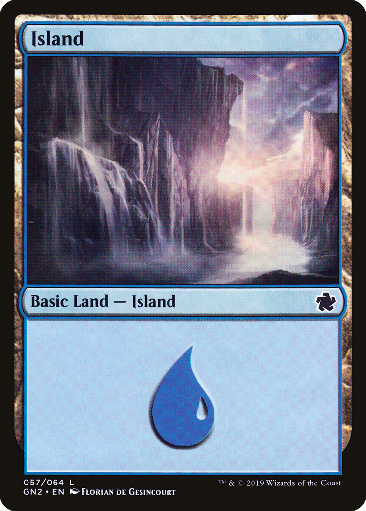 Island (GN2-057) - Game Night 2019 - Premium MTG Single from Wizards of the Coast - Just $0.43! Shop now at Game Crave Tournament Store