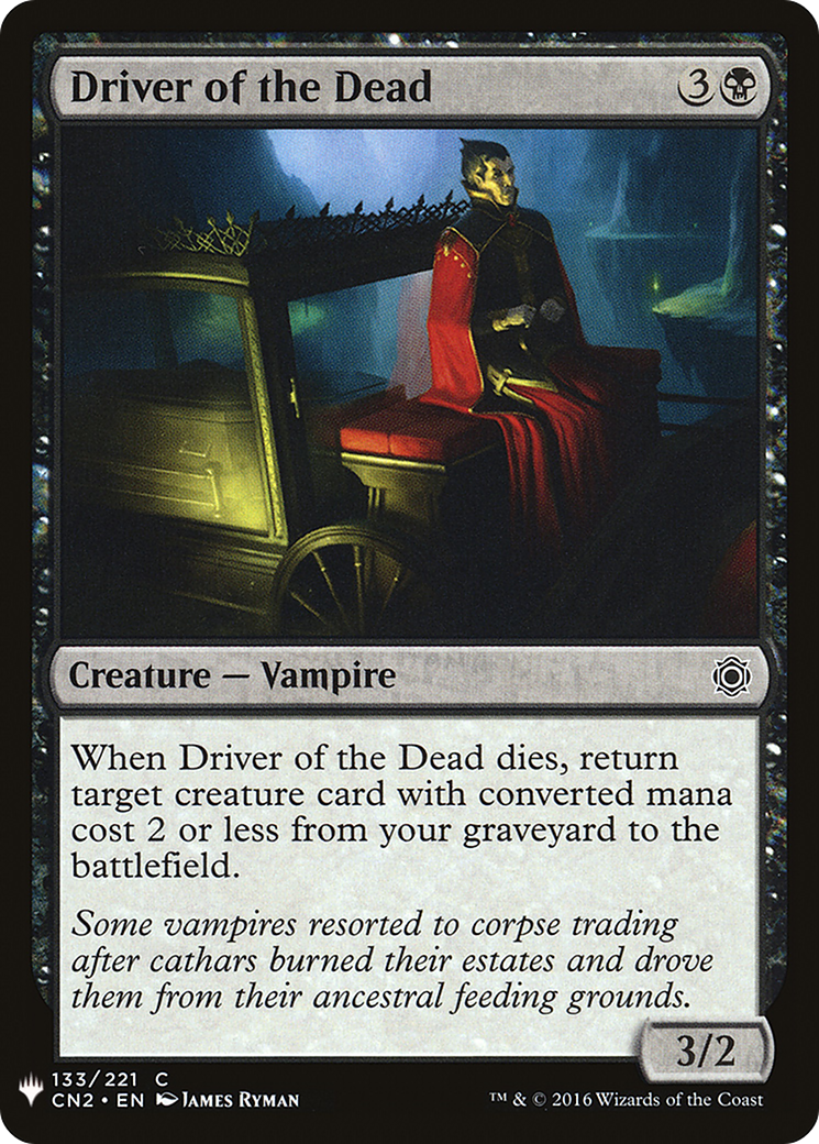 Driver of the Dead (MB1-638) - Mystery Booster - Premium MTG Single from Wizards of the Coast - Just $0.08! Shop now at Game Crave Tournament Store